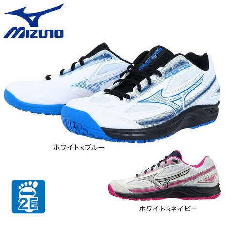 ミズノ（MIZUNO）（メンズ、レディース）テニスシューズ クレー/砂入り人工芝コート用 ブレイクショット 4 OC 61GB23…