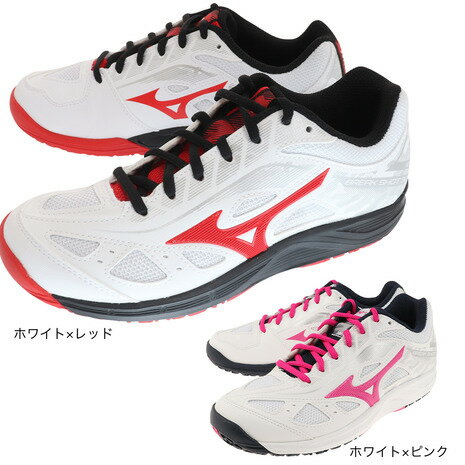 ミズノ（MIZUNO） テニスシューズ オムニクレー ブレイクショット3 OC 61GB2141 （メンズ、レディース）