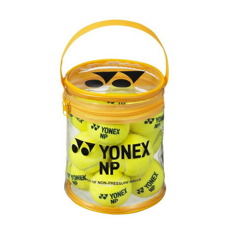 ヨネックス（YONEX） 硬式用テニスボール ノンプレッシャーボール 12個入り TB-NP12-004 （メンズ、レディース、キッズ）