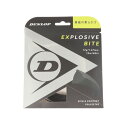 ダンロップ(DUNLOP)(メンズ、レディース)硬式テニスストリング エクスプロッシブ・バイ DST11011BK127