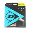 ダンロップ(DUNLOP)(メンズ、レディース)硬式テニスストリング アイコニック・オール DST31001NA130