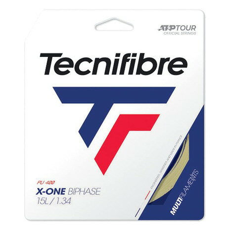 テクニファイバー Technifibre メンズ レディース キッズ 硬式テニスストリング X-ONE1.34 TFG203NA34