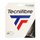 テクニファイバー(Technifibre)(メンズ、レディース、キッズ)硬式テニスストリング ICE CODE 1.25 TFG421WH25