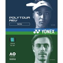 ヨネックス(YONEX)(メンズ、レディース、キッズ)硬式テニスストリング ポリツアーレブ 120 PTGR120-384