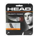 ヘッド(HEAD)(メンズ、レディース、キッズ)硬式テニスストリング ベロシティ マルチ パワー 281613 WH