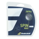バボラ(BABOLAT)(メンズ、レディース)硬式テニスストリング RPM ROUGH 130 GY 241140-130-GY