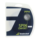 バボラ(BABOLAT)(メンズ、レディース)ソフトテニスストリング RPM ソフト 241146-125GR