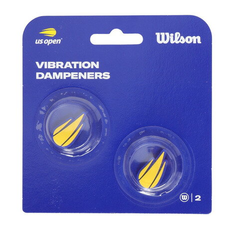 ウイルソン(Wilson)(メンズ、レディース、キッズ)テニス 全米オープン DAMPNER 振動止め 2個入 WR8405501001 ウイルソン(Wilson)(メンズ、レディース、キッズ)テニス 全米オープン DAMPNER 振動止め 2個入 WR8405501001