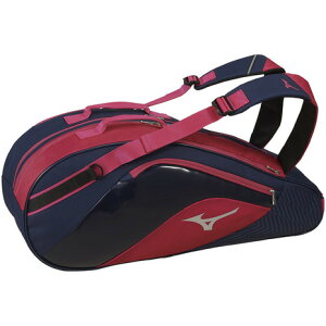 【8/5はエントリーで会員ランク別P10倍】ミズノ（MIZUNO） ラケットバッグ 6本入れ 63JD000287 （メンズ、レディース、キッズ）