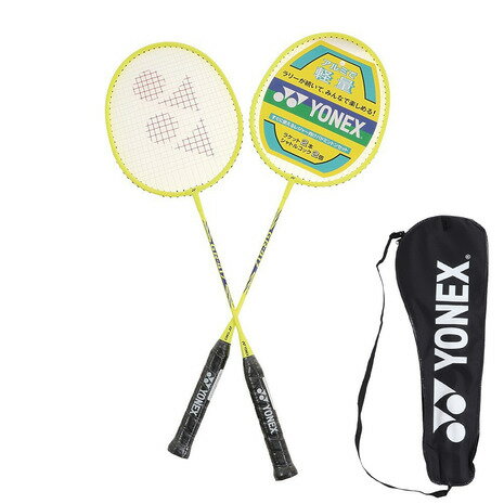 ヨネックス（YONEX）（メンズ、レディース）バドミントンラケット 2本セット シャトル ケース付き グラフレックス GR417WXG-392