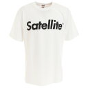 【エントリーでポイント10倍〜！2月1日0：00〜23：59まで】サテライト（Satellite） ドライ Tシャツ ロゴ STSDT WHITE/BLACK （Men's）