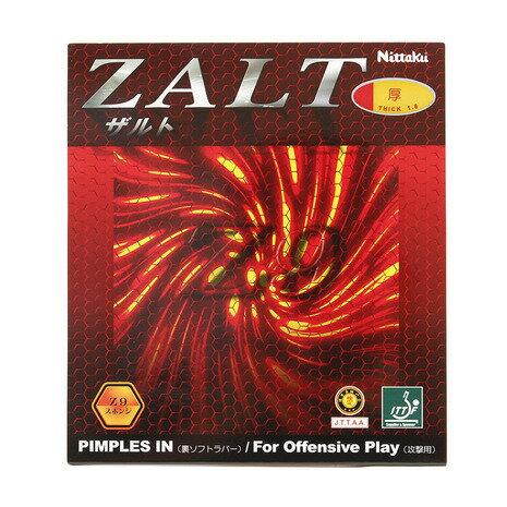 ニッタク（Nittaku） 卓球ラバー ザルト(ZALT) RED NR-8710 （メンズ、レディース、キッズ）