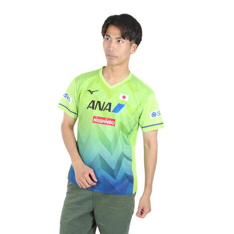 【最大7万ポイントバック!要エントリー&抽選★5/10限定】ミズノ(MIZUNO)(メンズ、レディース)卓球ウエア ゲームシャツ 全日本 レプリカシャツ ユニセックス 82JA200037 速乾 【最大7万ポイントバック!要エントリー&抽選★5/10限定】ミズノ(MIZUNO)(メンズ、レディース)卓球ウエア ゲームシャツ 全日本 レプリカシャツ ユニセックス 82JA200037 速乾