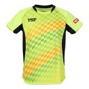 ティーエスピー(TSP)(キッズ)卓球ウエア シャツ ジュニア チェッカーグラデシャツ 031431 0280 JR 速乾