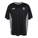 デュアリグ(DUARIG)(メンズ)サッカーウェア プラクティス 半袖シャツ 5S0006-SCWR-741HD BLK