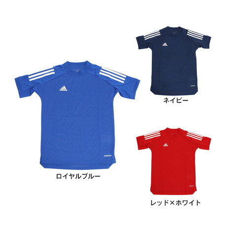 アディダス（adidas）（キッズ） サッカー ウェア 半袖 Tシャツ ジュニア ユース CONDIVO20 TRAINING ジャージ FYZ02 ED9213 ED9214 ED9222