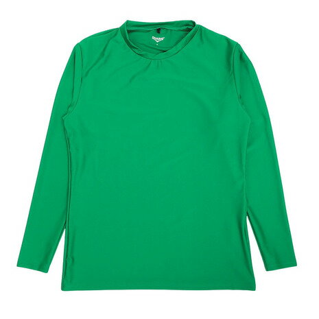 【最大5万ポイントバック！要エントリー＆抽選★12/1限定】デュアリグ（DUARIG）（メンズ、レディース）EC限定商品 クルーネック 長袖 ストレッチ インナーシャツ 5S0024-SCWR-741ES GRN4