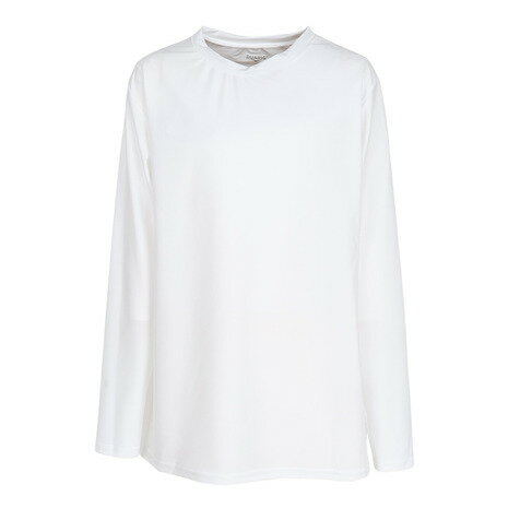 【最大5万ポイントバック！要エントリー＆抽選★12/1限定】デュアリグ（DUARIG）（メンズ）サッカーウェア クルーネック 長袖シャツ 5S0024-SCWR-741ES WHT