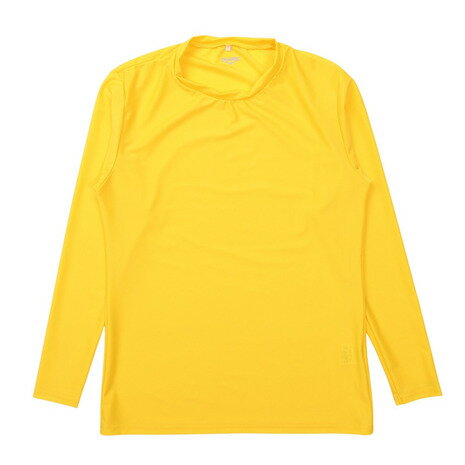 デュアリグ(DUARIG)(メンズ、レディース)EC限定商品 クルーネック 長袖 ストレッチ インナーシャツ 5S0024-SCWR-741ES YEL3