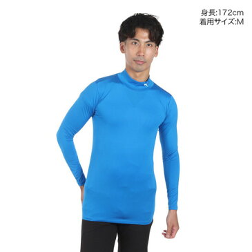 プーマ(PUMA) コンプレッションモックネックシャツ 65633102 【サッカー スポーツ ウェア メンズ インナー アンダー シャツ 長袖】 (メンズ)