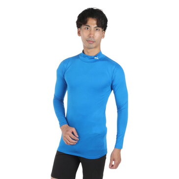 プーマ(PUMA) コンプレッションモックネックシャツ 65633102 【サッカー スポーツ ウェア メンズ インナー アンダー シャツ 長袖】 (メンズ)