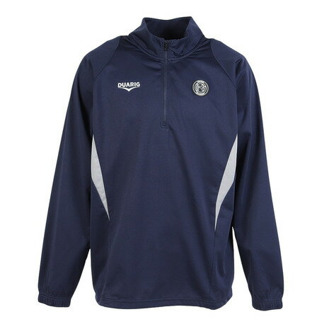 デュアリグ(DUARIG)(メンズ)サッカーウェア ウインドクロス ハーフジップ カブリ プラクティスピステ 5F0007-SCWR-741HD DBLU
