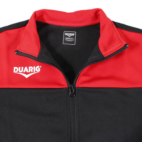 【6月15日24h限定エントリーでP10倍〜】デュアリグ（DUARIG） トレーニングシャツ 741D6KS2971BLK/RED （Men's）