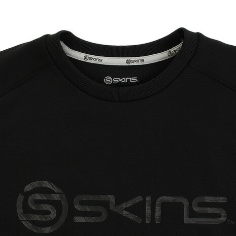 スキンズ（SKINS） 【ゼビオグループ限定】 クルーネックスウェットトップ SAF3704X BLK （Men's）