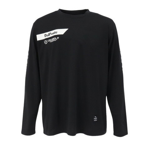 ダウポンチ(DalPonte)(メンズ)サッカー フットサルウェア 長袖プラTシャツ DPZ0418-BLACK
