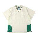 スパッツィオ(SPAZIO)(メンズ、レディース)サッカー フットサルウェア Vネック切り替え半袖ピステ GE1058-28