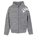 アスレタ(ATHLETA)(メンズ)サッカー フットサルウェア スウェットフルジップパーカー 3377 CGRY(4)