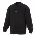 スフィーダ(SFIDA)(メンズ)サッカー フットサルウェア WINTER WARM T/C スウェットクルー SA-24513 BLK