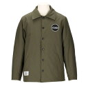 ダウポンチ(DalPonte)(メンズ)インサレーション コーチジャケット DPZRX212-OLIVE