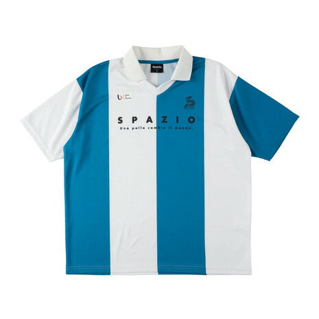 スパッツィオ(SPAZIO)(メンズ、レディース)スキッパーオーバーポロシャツ TP0646-01