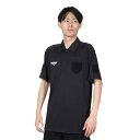 デュアリグ(DUARIG)(メンズ)サッカー ウェア メンズ 半袖 レフェリーシャツ 741D6KS2876BLK