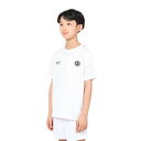 デュアリグ(DUARIG)(キッズ)サッカーウェア ジュニア プラクティス半袖シャツ 4S0019-SCWR-742CD WHT 速乾
