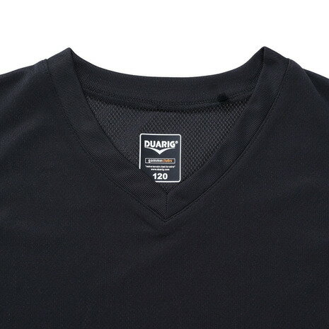 デュアリグ(DUARIG) サッカー ジュニア インナー ドライプラス (吸汗速乾) ノースリーブインナーシャツ 742D7TF3003J 黒 (キッズ)ネット注文 サッカー 用品 セール