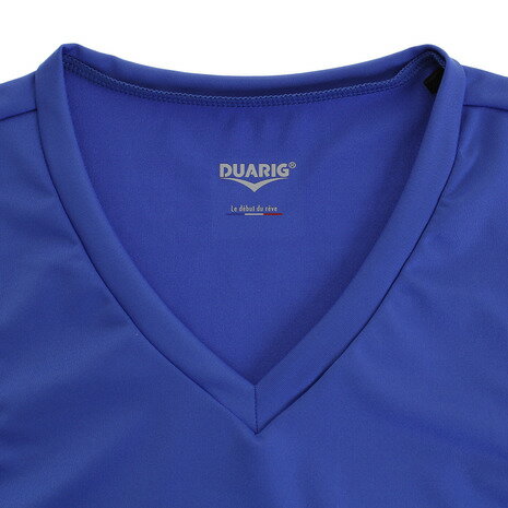 デュアリグ（DUARIG） サッカー ジュニア インナー ストレッチVネック ノースリーブ 742D7ES3041 青 タンクトップ （キッズ）ネット通販　サッカー　用品　セール