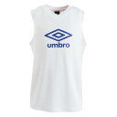 アンブロ(UMBRO)(キッズ)サッカーウェア ジュニア ノースリーブシャツ UUJVJA66 WHT 速乾
