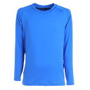 デュアリグ(DUARIG)(キッズ)ジュニア サッカーウェア ストレッチマルクビ 長袖インナーシャツ 3F0011-SCWR-742ES BLU(4)