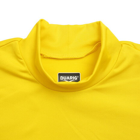 デュアリグ(DUARIG) サッカー ジュニア インナー ストレッチハイネックシャツ 742D6ES2981 黄色 アンダー シャツ 長袖 (キッズ)通販 サッカー 用品 セール