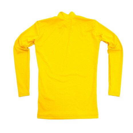 デュアリグ（DUARIG） サッカー ジュニア インナー ストレッチハイネックシャツ 742D6ES2981 黄色 アンダーシャツ 長袖 （キッズ）