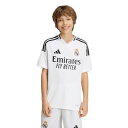 アディダス(adidas)(キッズ)ジュニア レアル・マドリード 24/25 ホーム レプリカユニフォーム JNO01-IT5186