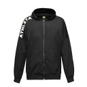 アスレタ(ATHLETA)(キッズ)サッカー フットサルウェア ジュニア プラクール ジップパーカー 3393J BLK