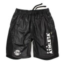 【買いまわりでポイント最大10倍！】アスレタ（ATHLETA） ジュニア ジャージハーフパンツ XE-267J BLK （Jr）