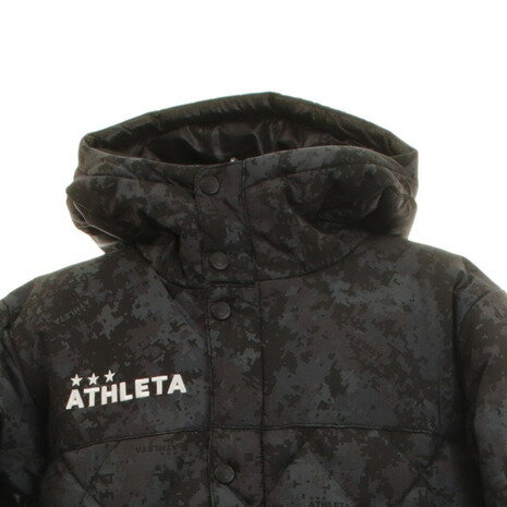 アスレタ(ATHLETA) サッカー ウェア ジュニア ウェア ベンチコート 4140J チャコールグレー【ロングコート アウター 防寒】 (キッズ)格安セール サッカー 用品 セール