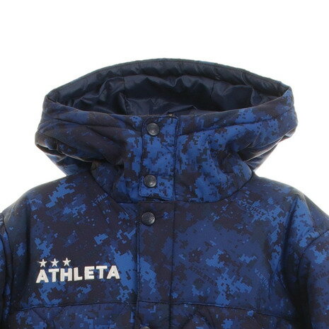 アスレタ(ATHLETA) サッカー ウェア ジュニア ウェア ベンチコート 4140J ネイビー【ロングコート アウター 防寒】 (キッズ)ネット通販 サッカー 用品 セール