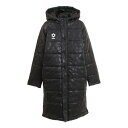 スフィーダ(SFIDA)(キッズ)サッカー ベンチコート ジュニア BPパデッドロングコート SA-21834JR BLK