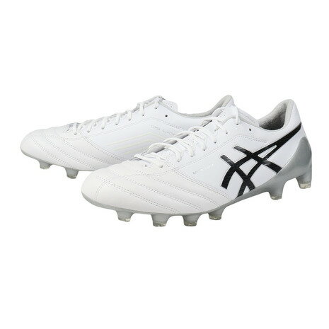 アシックス（ASICS）（メンズ）サッカースパイク DS LIGHT X-FLY 4 土 天然芝 人工芝用 1101A006.117 WHT×BLK