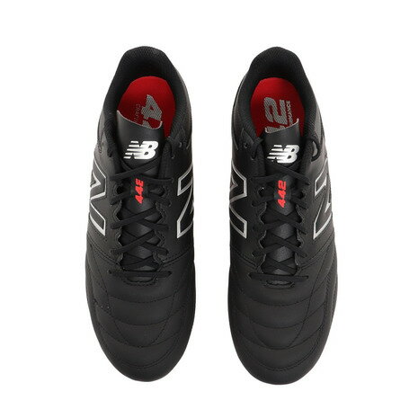ニューバランス(new balance) サッカー スパイク 天然皮革 土 ハードグラウンド 442 TEAM HG MS42HBK2 2E (メンズ)通販 サッカー 用品 セール